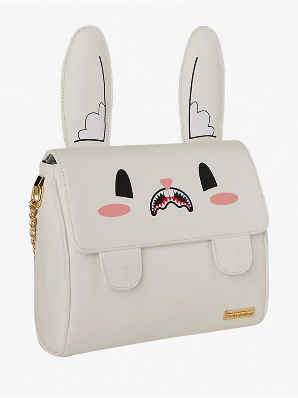 Sprayground Money Bunny White Shoulder Bag SPRAYGROUND